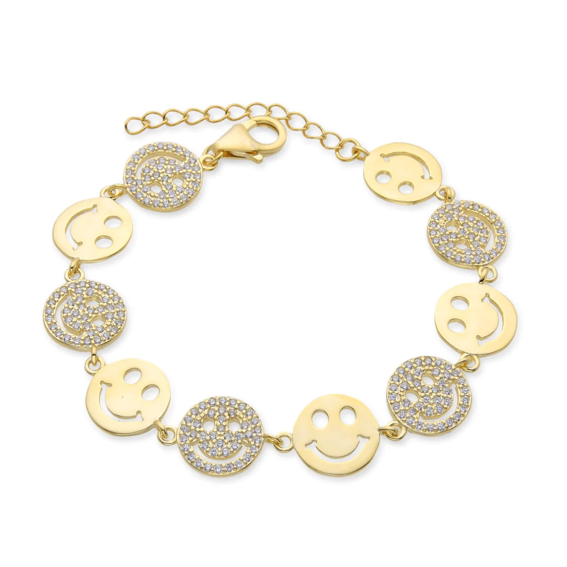 Bracelet True Temple with Smiley – Blush Indigo Jewellery