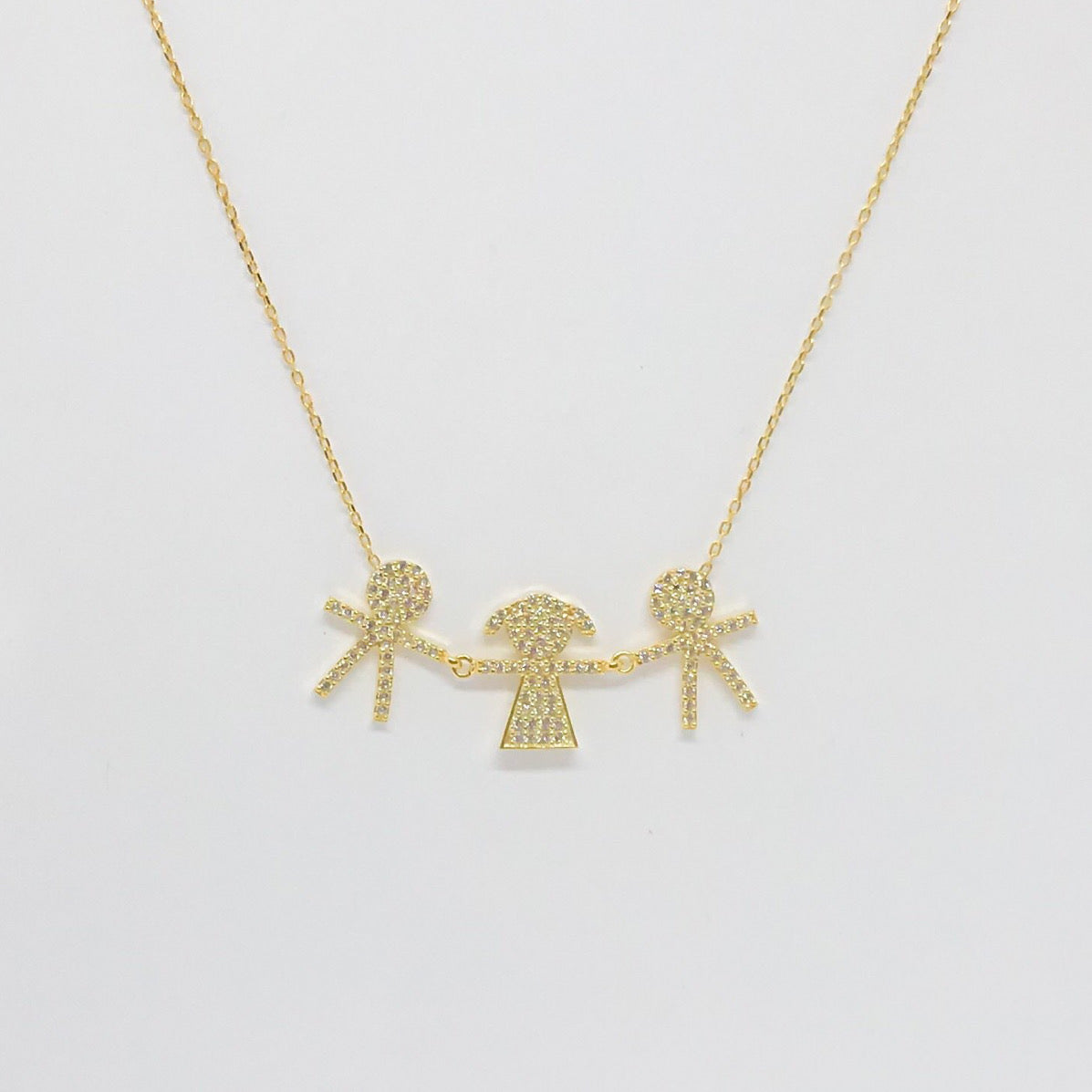Boy Girl Boy Necklace