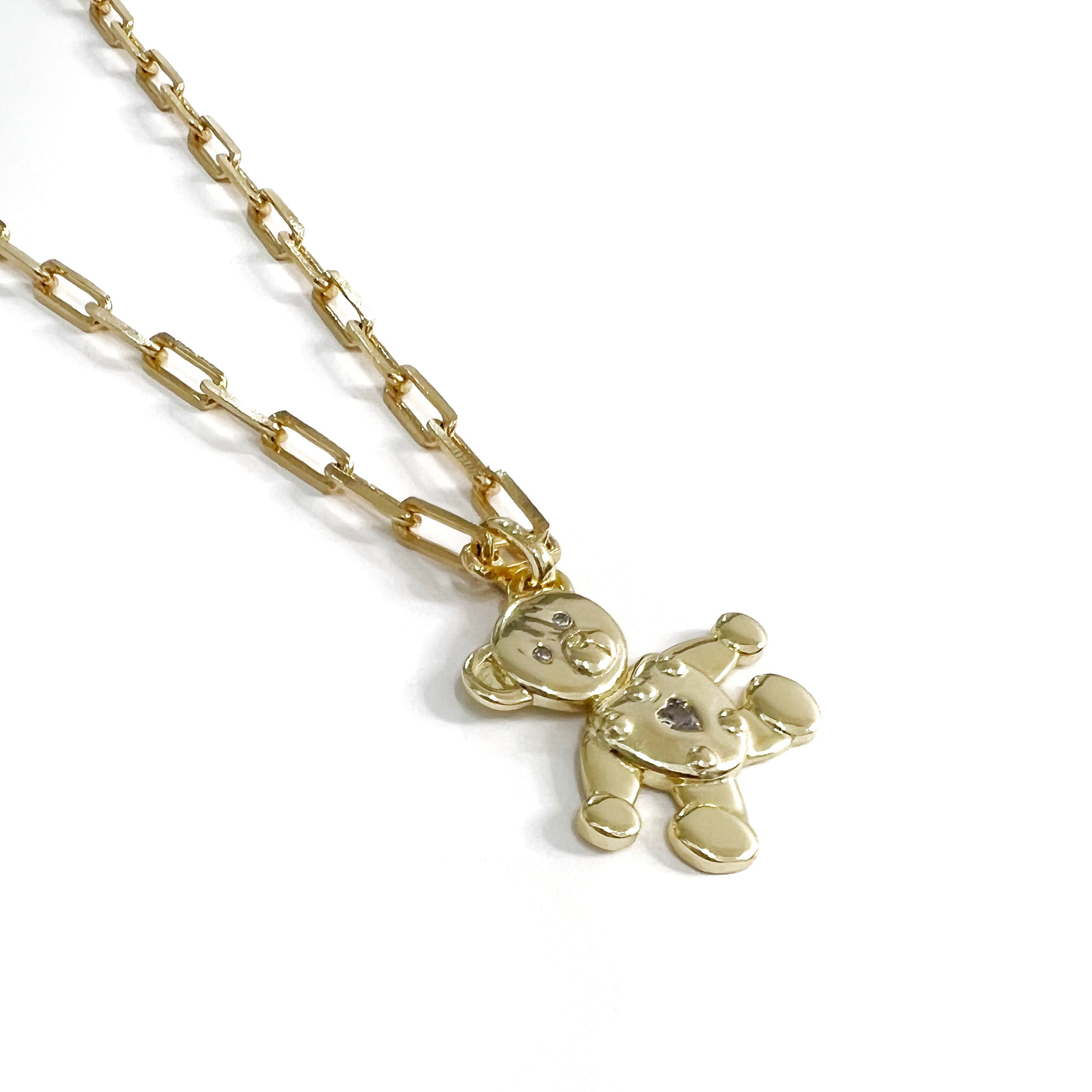 Steiff Teddy Bear Pendant Necklace Jointed Body | eBay